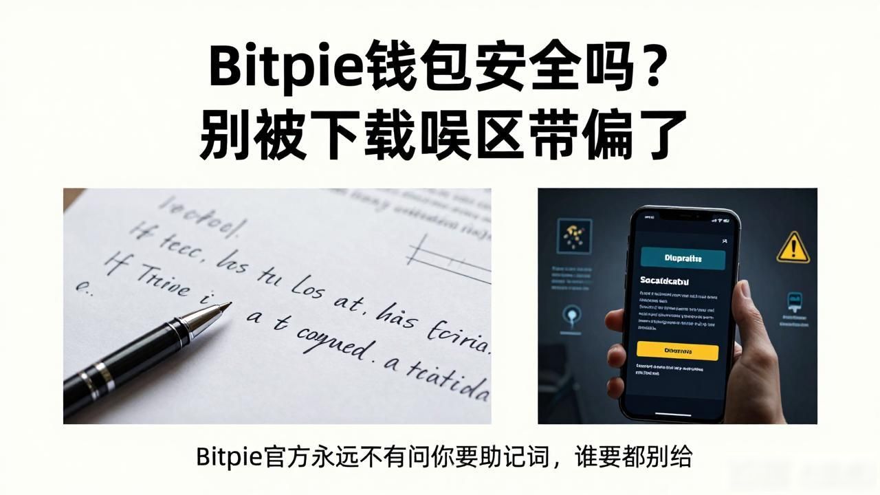 Bitpie钱包安全吗？别被下载误区带偏了