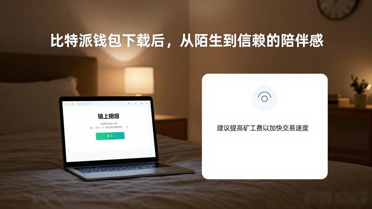 比特派钱包下载后,从陌生到信赖的陪伴感